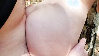 Babe women wanted sex into the forest and brought me to screwed