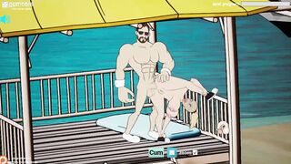 Fuckerman - Anal Sex Party on Luxury Yacht into the Caribbean