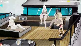 Fuckerman - Anal Sex Party on Luxury Yacht into the Caribbean