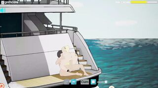 Fuckerman - Anal Sex Party on Luxury Yacht into the Caribbean