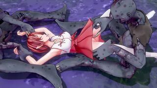 Knight Ricca and Zombies [4K 60FPS, 3D Cartoon Game, Uncensored, Ultra Settings]