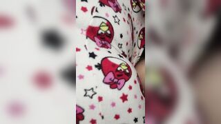 Wifey pegging & destroys hubby's butt with BIG DICK