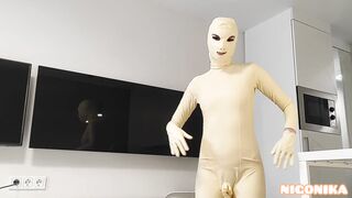 Doll Vika fucks into Rubber, FETISH _ NIGONIKA