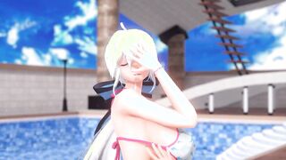 mmd r18 Haku san de Lamb remake 3d animated nsfw ntr fap hero