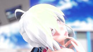mmd r18 Haku san de Lamb remake 3d animated nsfw ntr fap hero