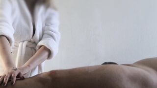 Body and cock grind - hand job
