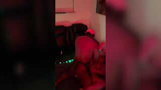 Knocking the juice out her cunt african Girl can’t take cock