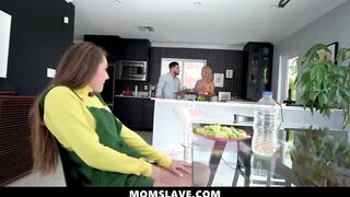 Lucky Bro Has Freeuse Assessment with Milf and Daughter- Lilith