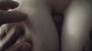 Titjob long tits old