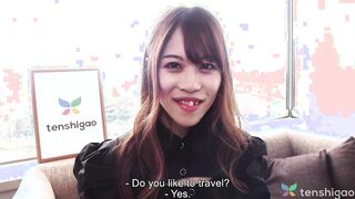 Kana Mogami first time on camera sex clip and interview