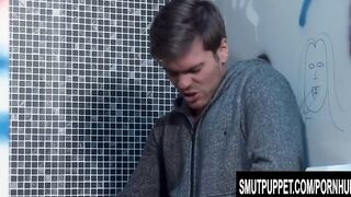 Porn UK - British Hoe Elicia Solis Gets Dicked inside Outdoors Toilet