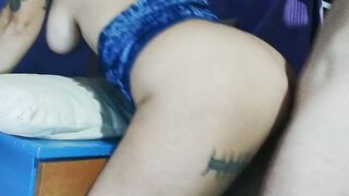 Satisfy papi fucked me right inside the twat and offer me your cum