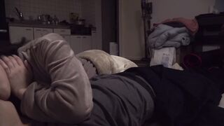 Japanese Night Routine SEX - Edging Hand Job & FELLATIO, then
