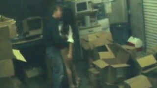 Boss and Secretary Fucking Hardcore caught on film