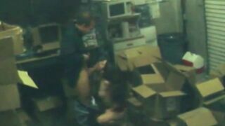 Boss and Secretary Fucking Hardcore caught on film
