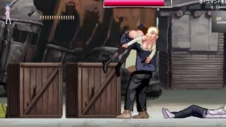 Blonde women have sex with zombies (parasite into city)