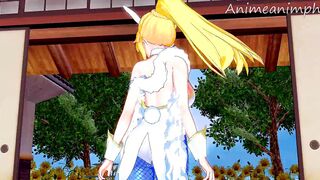 Endless Thighjobs with Artoria Pendragon from Fate Grand Order