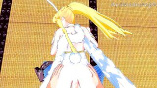 Endless Thighjobs with Artoria Pendragon from Fate Grand Order