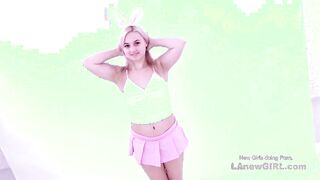 Sweet 19 Teenagers gets pussyfucked and rims at audition