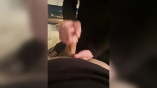pov long tits jerk me off again