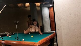 Bbw hardcore hispanic argentina siendo follada en una clase de pool