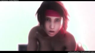 Final Fantasy Jessie Ralistic Porn Animation! Jessie getting some long dick into her!