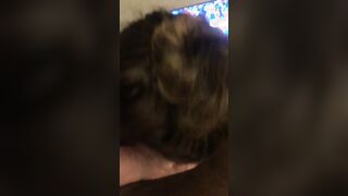 teen year older BBW give an extreme and sloppy fellatio to a friend (m1cahr4y on OF!!)