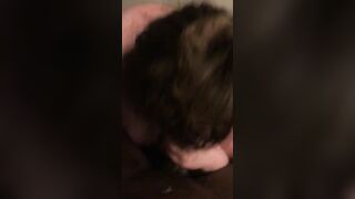 teen year older BBW give an extreme and sloppy fellatio to a friend (m1cahr4y on OF!!)