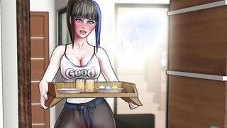 CONFINED WITH GODDESSES #53 • She is having fun with her