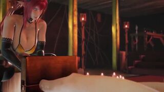 Cartoon 3D uncensored A Succubus Dominates An Elf
