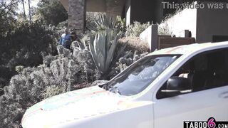 Fiance Cytherea catches her crazy cheating hubby with Bombshell teenagers