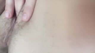 Small unshaven snatch finger fucking wanting MORE 
