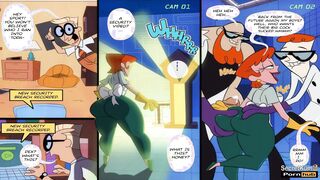 Milf's Laboratory - Dexter's Double Penetration 3some with his Stepmom Parody - Hubby Caught wifey Cheating