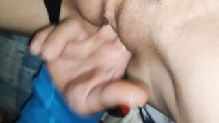 my bf masturbates rough me with his fingered