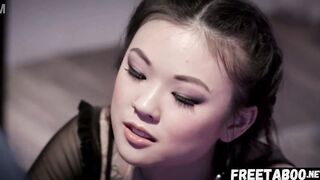 19 Year Old Lulu Chu Tricks Family Friend In Fucking Her -
