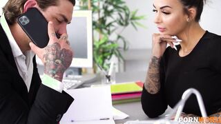 Charming Hispanic Secretary Susy Gala Get Boned Rough by Her Boss inside the Office