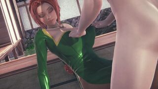 Licked Fiona's snatch and she blown | 3D Animation