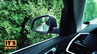 point of view - Erotic russian beauty Sasha Rose relishes anal fucking