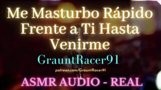 "I'm all soak..." Real ASMR - I Masturbate Inside Front Of You Until I Come - ASMR Audio