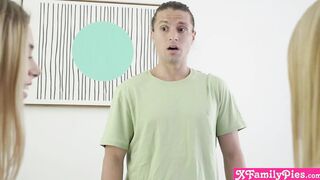 XFamilyPies.com - Lets view how far stepbro can shoot his