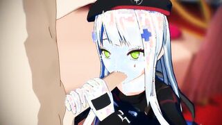 MMD R-18 yo HK416 Service 3d cartoon plowed it