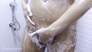 (point of view) five Minutes eastern Long Melons Fellatio For Cum Lotion After Taking A Shower - Xreindeers