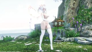 【MMD R-teen SEX DANCE】HAKU BOMBSHELL ANGEL GOOD LOVELY BUTT OUT OF GRAVITY DANCE [BY] Orion DobleDosis