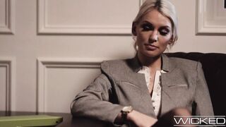 Wicked - Kenzie Taylor Joins Inside A Therapy Three-Way Banged Session
