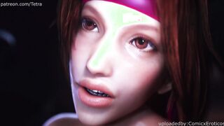 New Game Porn Animations! Tifa and Jessie loving some Huge Penis!