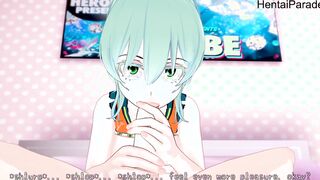 Full point of view- Cheerleader Toru wants penis My Hero Academia Cartoon 3D