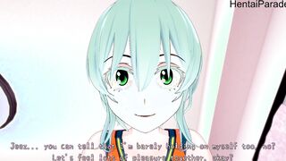Full point of view- Cheerleader Toru wants penis My Hero Academia Cartoon 3D