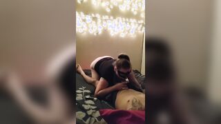 Alyxxx give big black cock a head