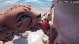 Furry Porn Cheetah Head Compilation