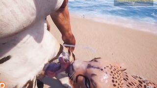 Furry Porn Cheetah Head Compilation
